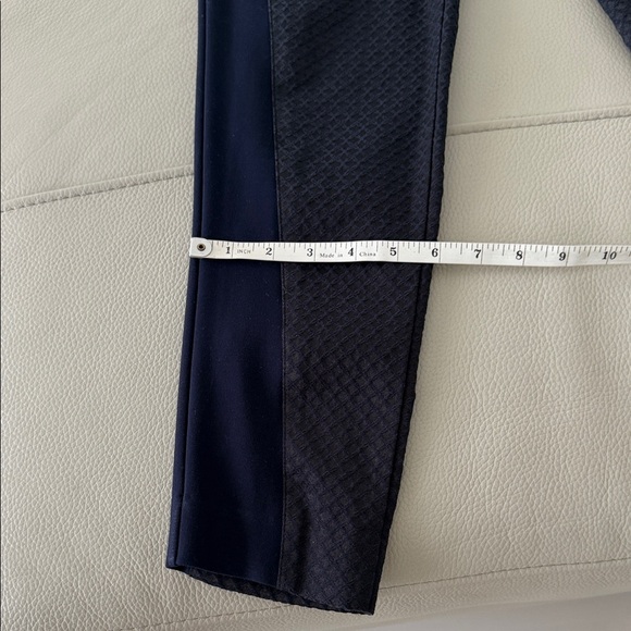 Cache Navy Textured Pants - Picture 5 of 9
